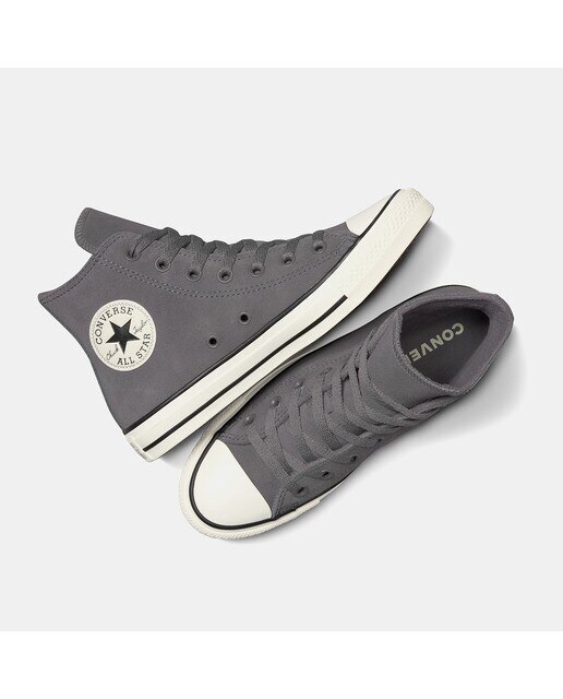 Sapatilhas Casual Unissexo Chuck Taylor All Star Colorful Suede Cinzento-escuro-7