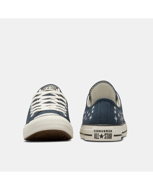 Sapatilhas Casual de Mulher Chuck Taylor All Star Metallic Ballet Azul-escuro-3