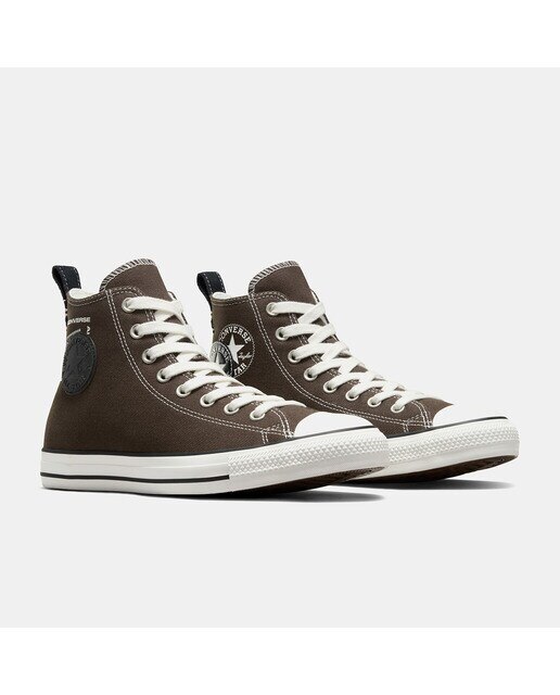 Sapatilhas Casual Unissexo Chuck Taylor All Star Wide Castanho-escuro-2