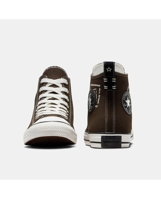 Sapatilhas Casual Unissexo Chuck Taylor All Star Wide Castanho-escuro-3
