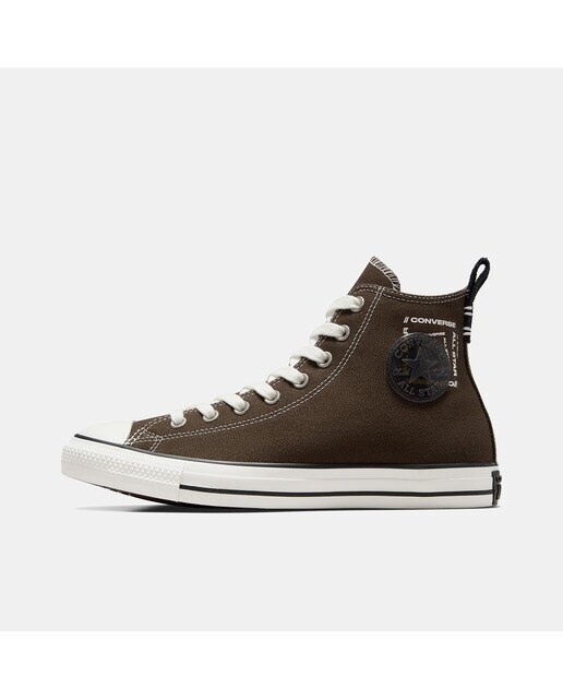 Sapatilhas Casual Unissexo Chuck Taylor All Star Wide Castanho-escuro-4