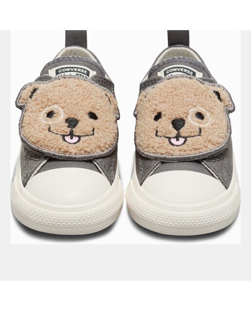Sapatilhas Casual de Criança Chuck Taylor All Star One Strap Sherpa Bear EasyOn Cinzento-escuro-8
