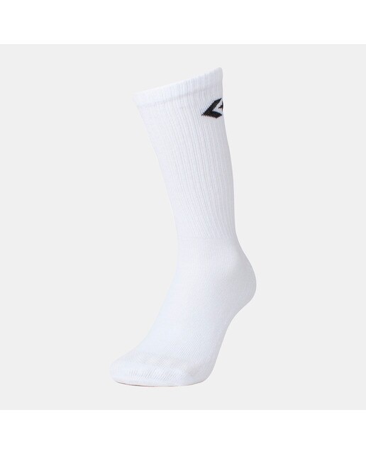 Pack 3 pares de calcetines altos unisex Classic Star Chevron Crew Converse Blanco Blanco-1