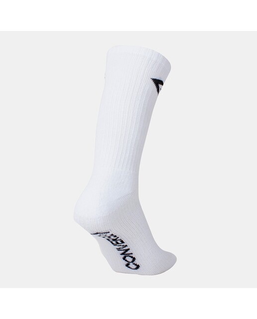Pack 3 pares de calcetines altos unisex Classic Star Chevron Crew Converse Blanco Blanco-2