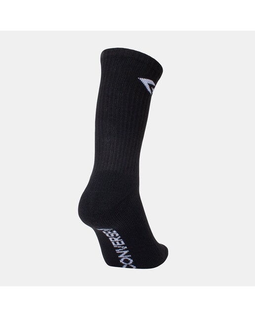 Pack 3 pares de calcetines altos unisex Classic Star Chevron Crew Converse Negro Negro-2