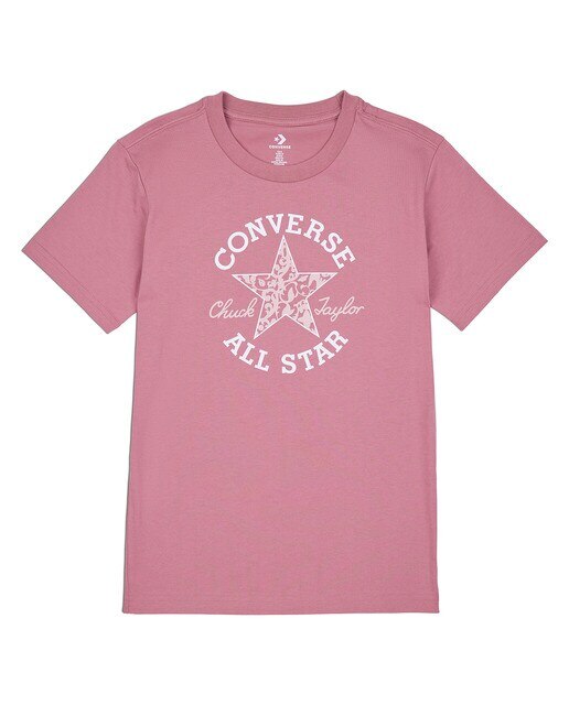 T-shirt de Mulher Chuck Patch Infill Rosa-5