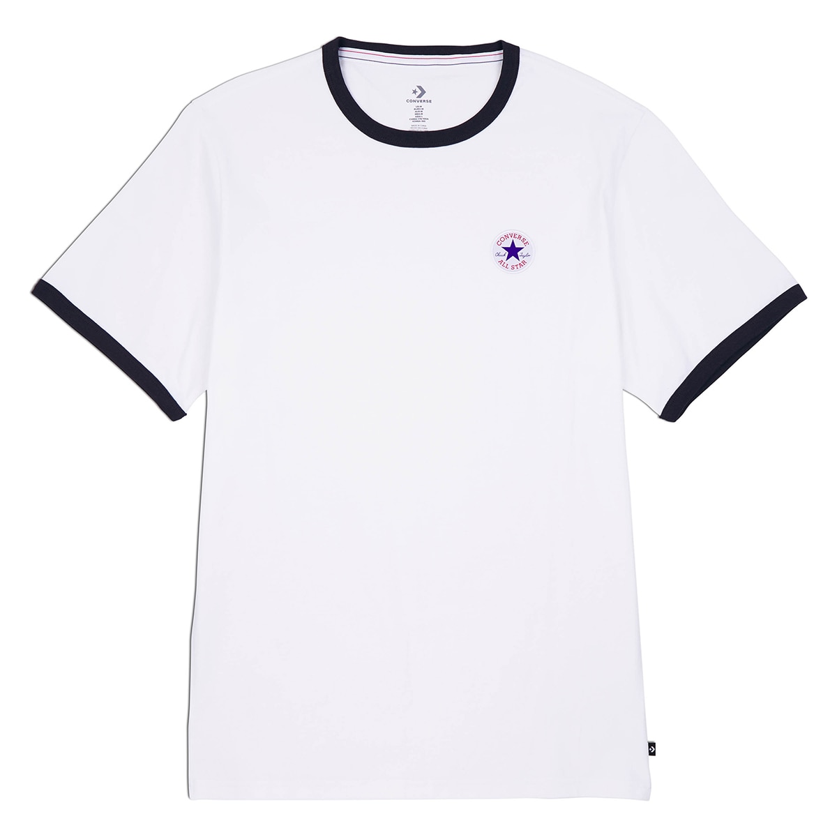 T-shirt de Homem Ringer Tee Branco-1