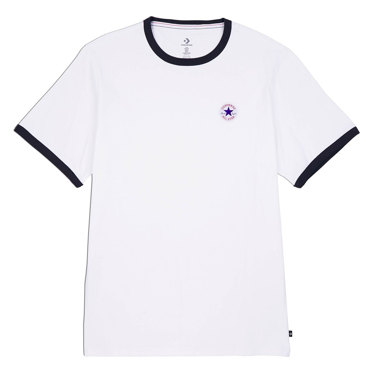 T-shirt de Homem Ringer Tee Branco-2