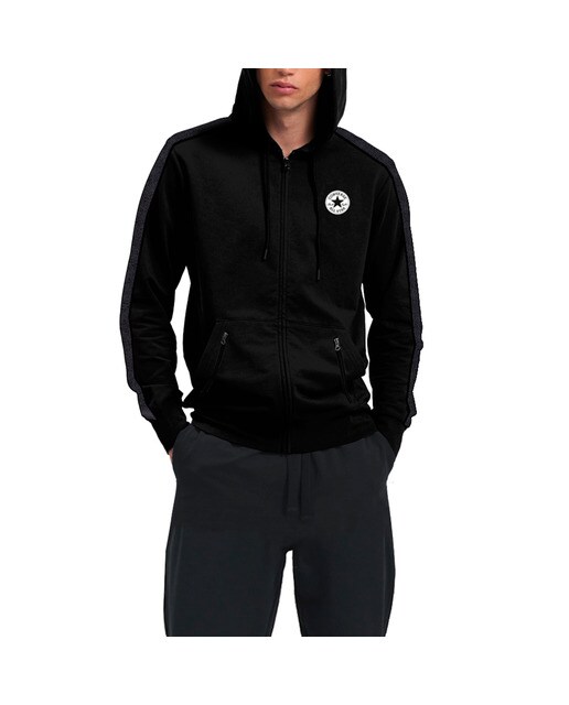 Sweatshirt de Homem Chuck Future Utility Full Zip Preto-1