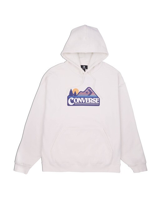 Sweatshirt de Homem Elevated Graphic Hoodie Branco-1