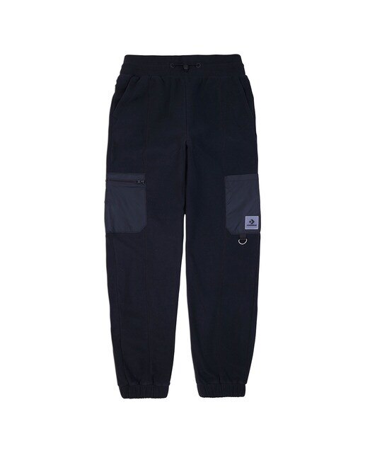 Calças de Mulher Forro Polar Fleece Pant Preto-1