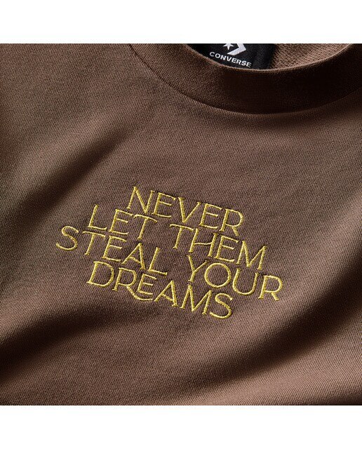 Sweatshirt Unissexo Wonka Crew Castanho-3