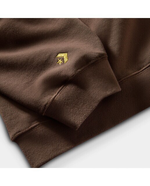 Sweatshirt Unissexo Wonka Crew Castanho-4