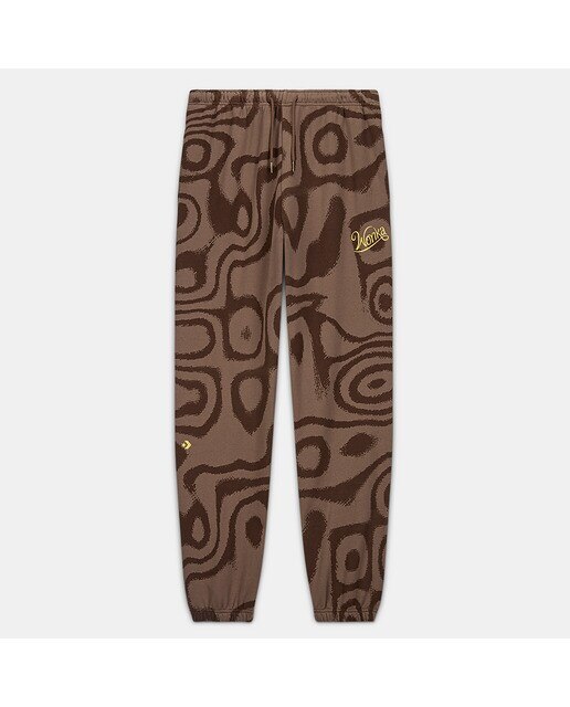 Calças Unissexo Wonka Jogger Castanho-1