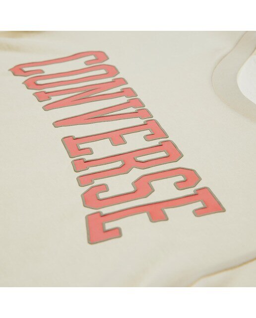 T-shirt de Mulher Regular Branco / Rosa-2