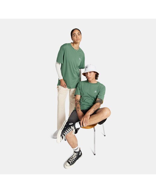 T-shirt Go-To Standard-Fit Verde-esmeralda-3