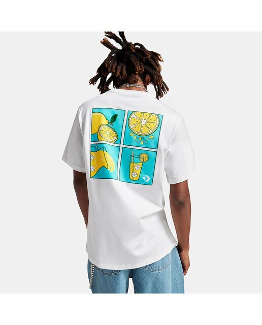 T-shirt How-To Lemonade Short Sleeve Branco-4