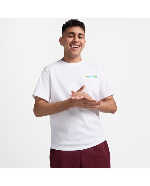 T-shirt How-To Lemonade Short Sleeve Branco-7