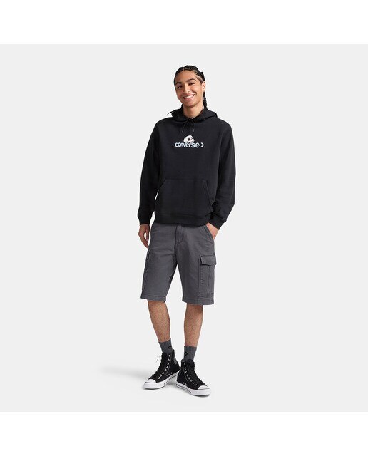 Sweatshirt de Homem Skull Preto-4