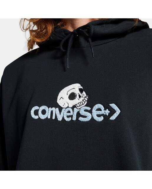 Sweatshirt de Homem Skull Preto-5