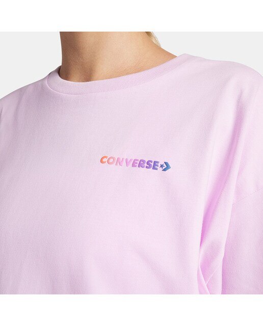 T-shirt de Mulher Music Festival Rosa-pastilha-4