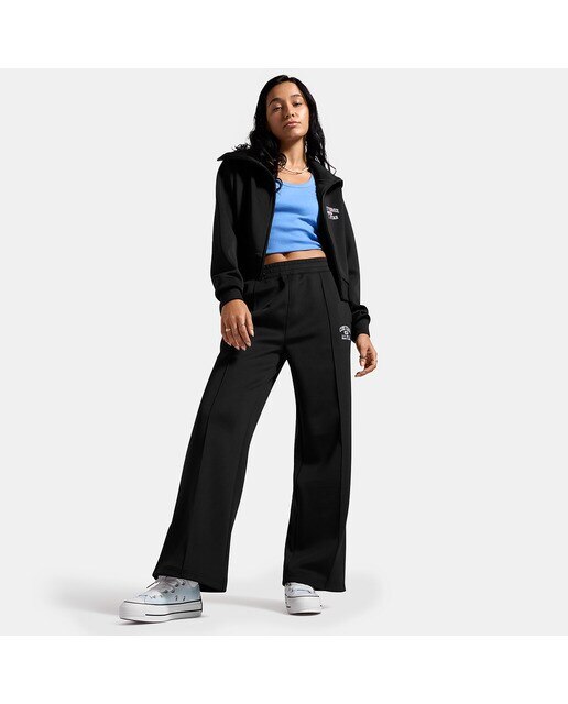 Calças Casual de Mulher Heritage Track Pant Preto-3