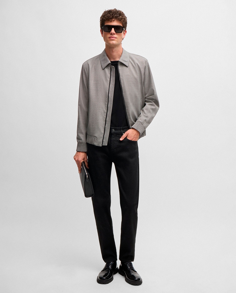 Boss - Maine Vaqueros regular fit de denim italiano supersuave.