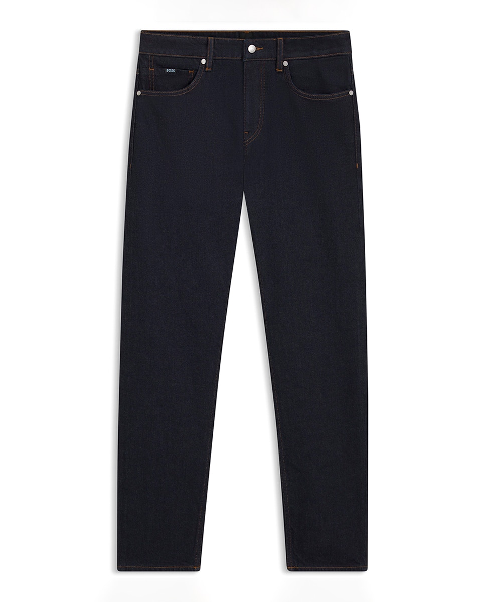 Jeans Delaware Slim Fit de Ganga Elástica Azul-marinho-5
