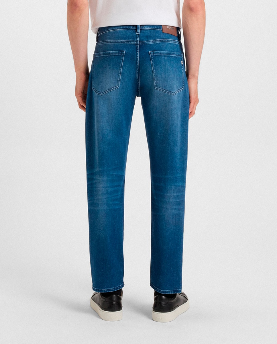 Jeans Straight Fit de Tato Suave - Azul Azul-3
