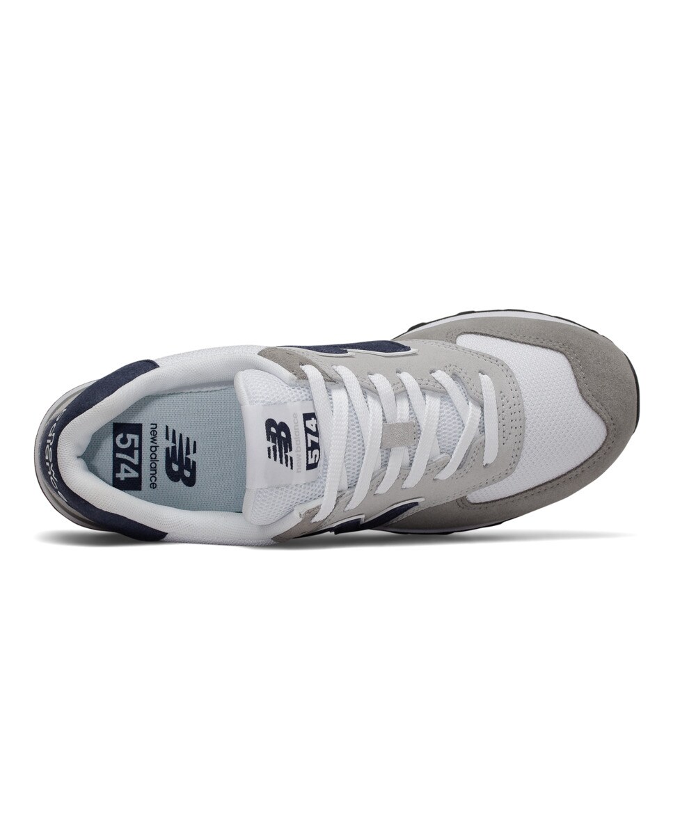 Sapatilhas casual de homem 574 New Balance Cinzento-3