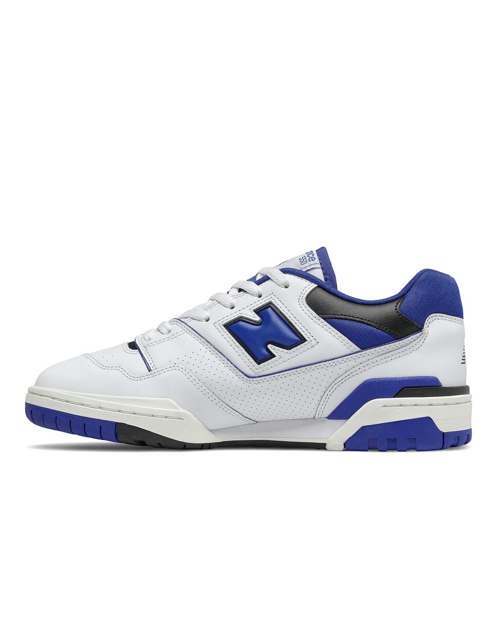 Sapatilhas Casual Unissexo Retro Basket 550 v1 Branco / Azul-4