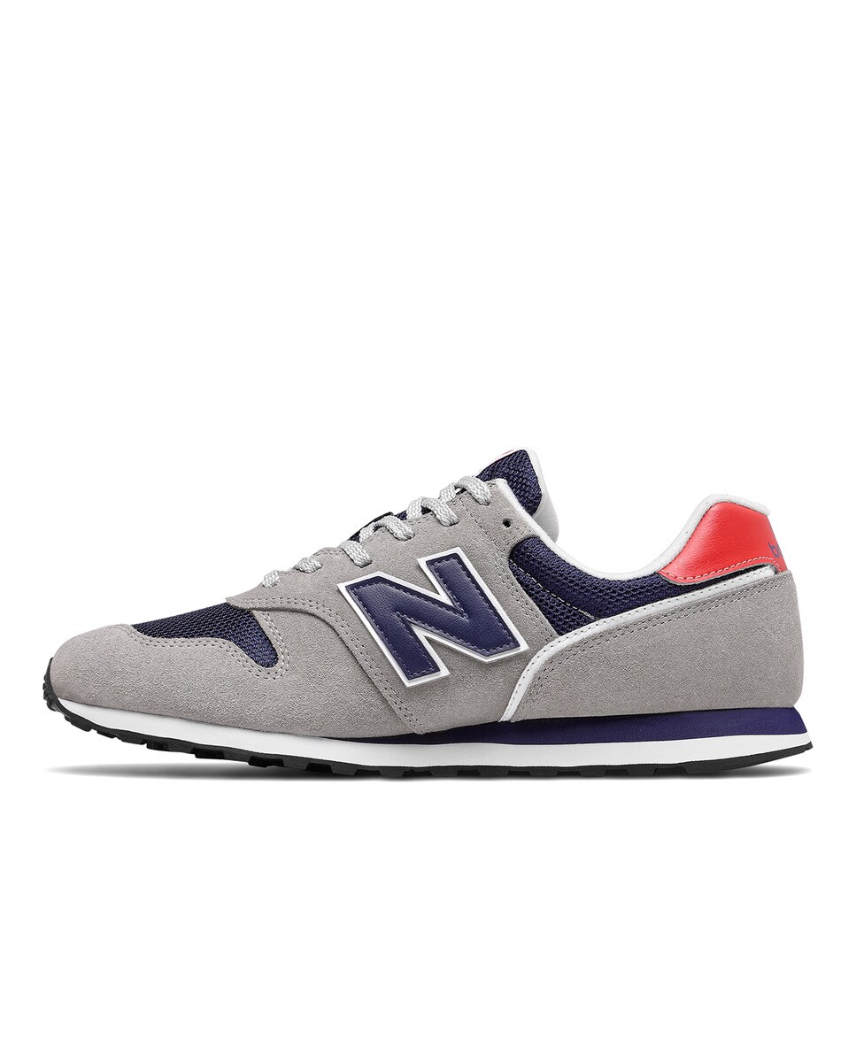 Sapatilhas casual de homem 373 New Balance Cinzento / Azul marinho-4
