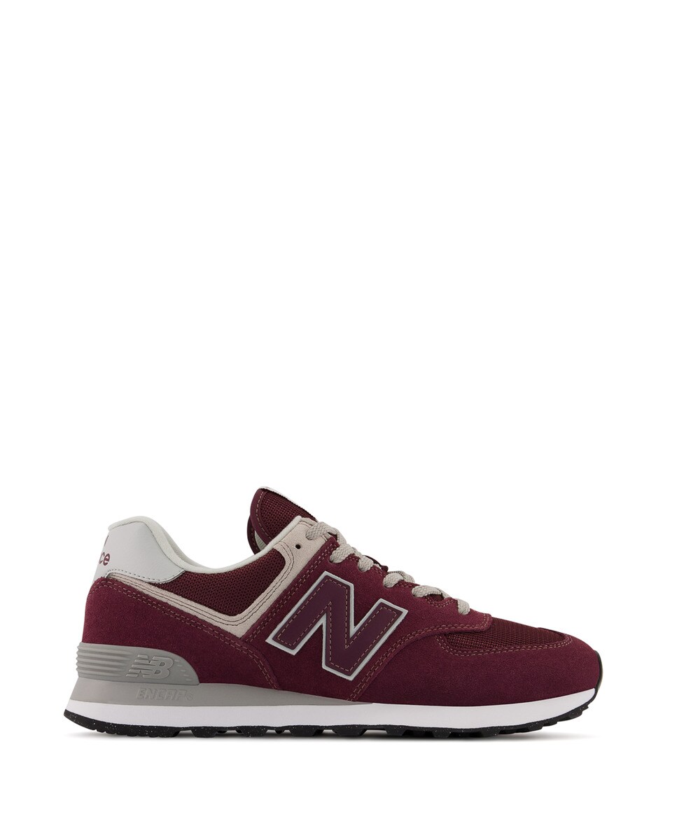 Zapatillas casual hombre 574 clasica New Balance - Granate Granate-1