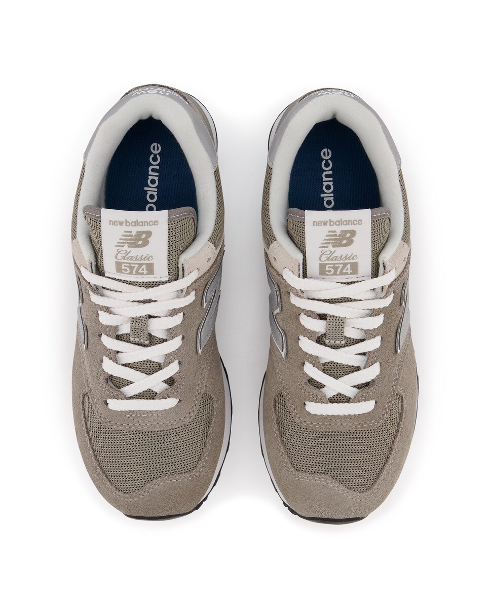 Sapatilhas casual de mulher 574 v2 Evergreen New Balance Areia/Cinzento-3
