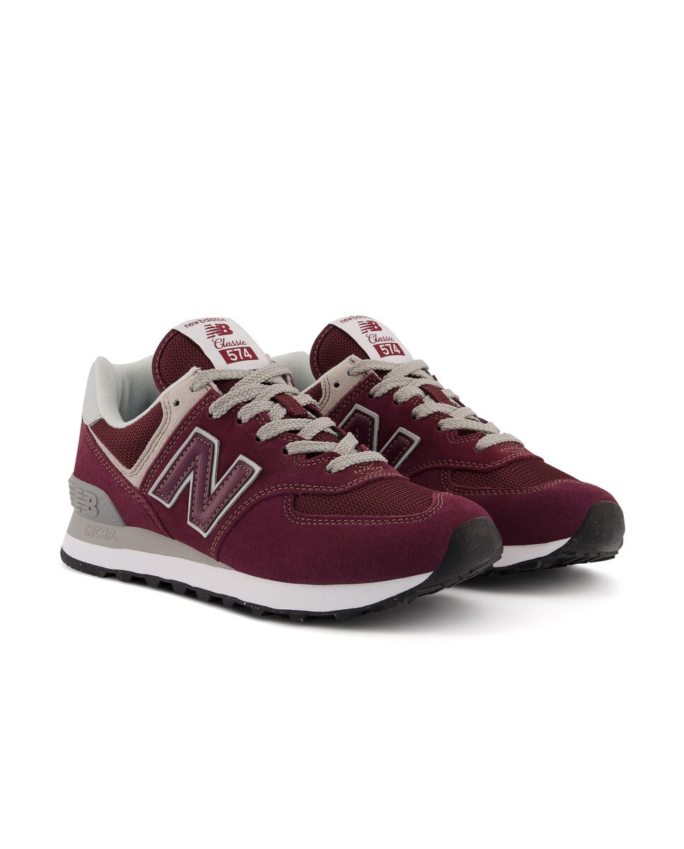 Zapatillas casual de mujer 574 v2 Evergreen New Balance - Granate Granate-2