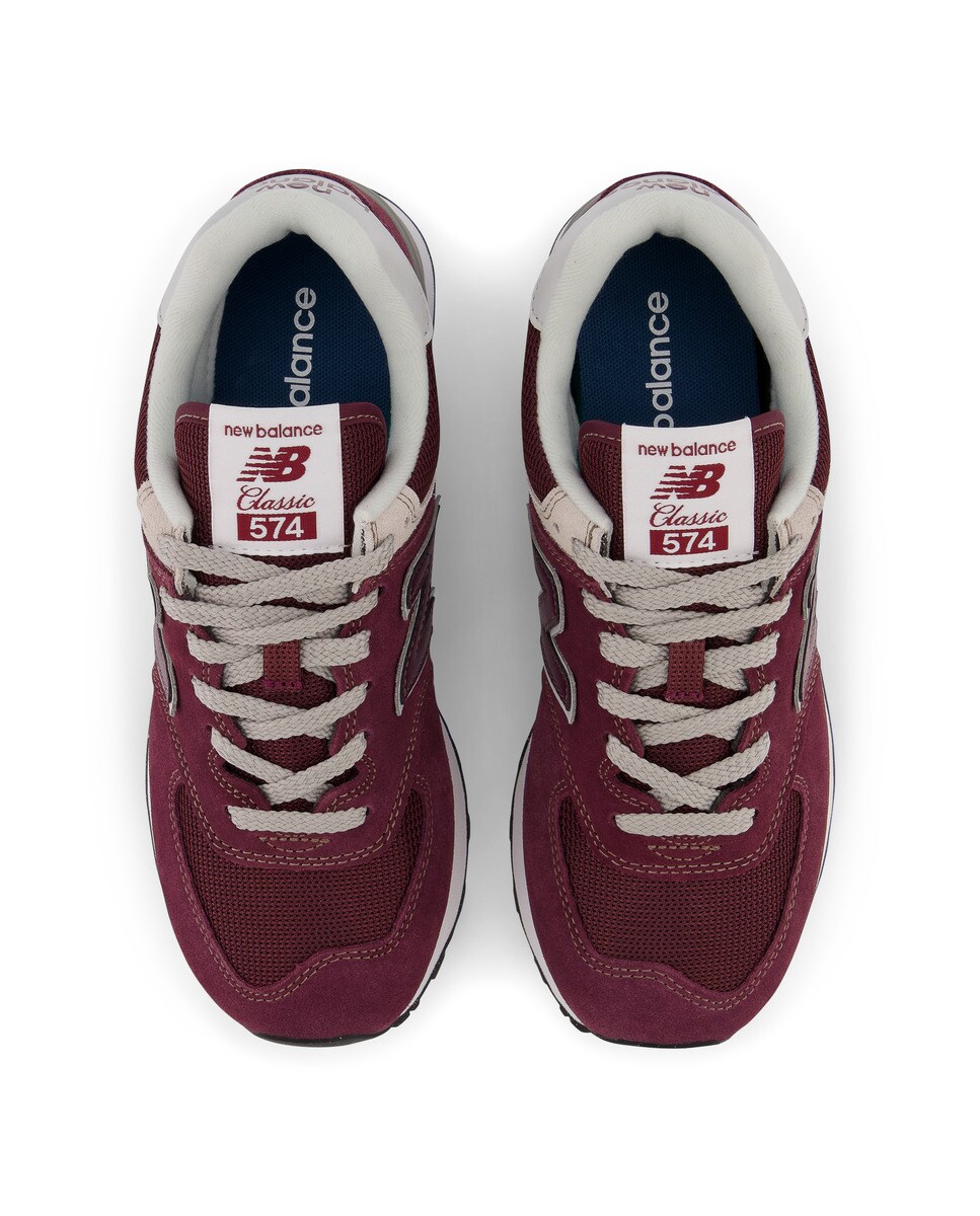 Zapatillas casual de mujer 574 v2 Evergreen New Balance - Granate Granate-3
