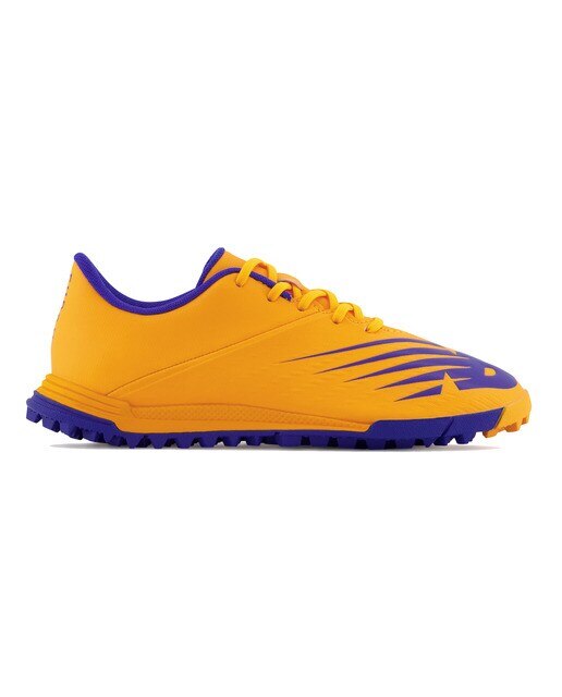 Chuteiras de Futebol Turf de Criança Furon v6 Dispatch Turf Amarelo / Azul-1