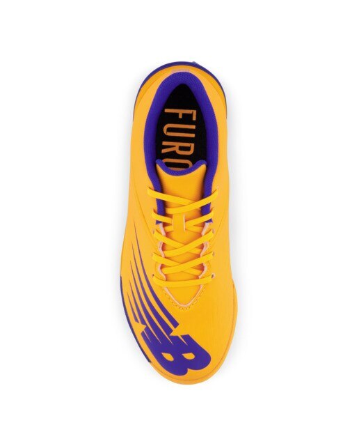 Chuteiras de Futebol Turf de Criança Furon v6 Dispatch Turf Amarelo / Azul-3