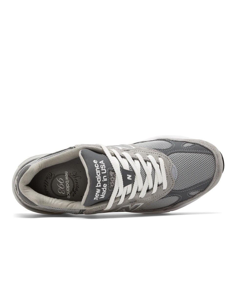 Sapatilhas Casual de Mulher Made in USA 993 Core Cinzento-3