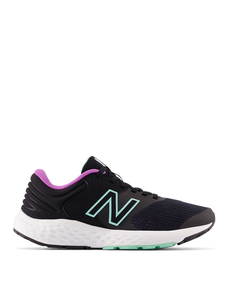 Sapatilhas de Running de Mulher 520 v7 New Balance Preto / Verde-1