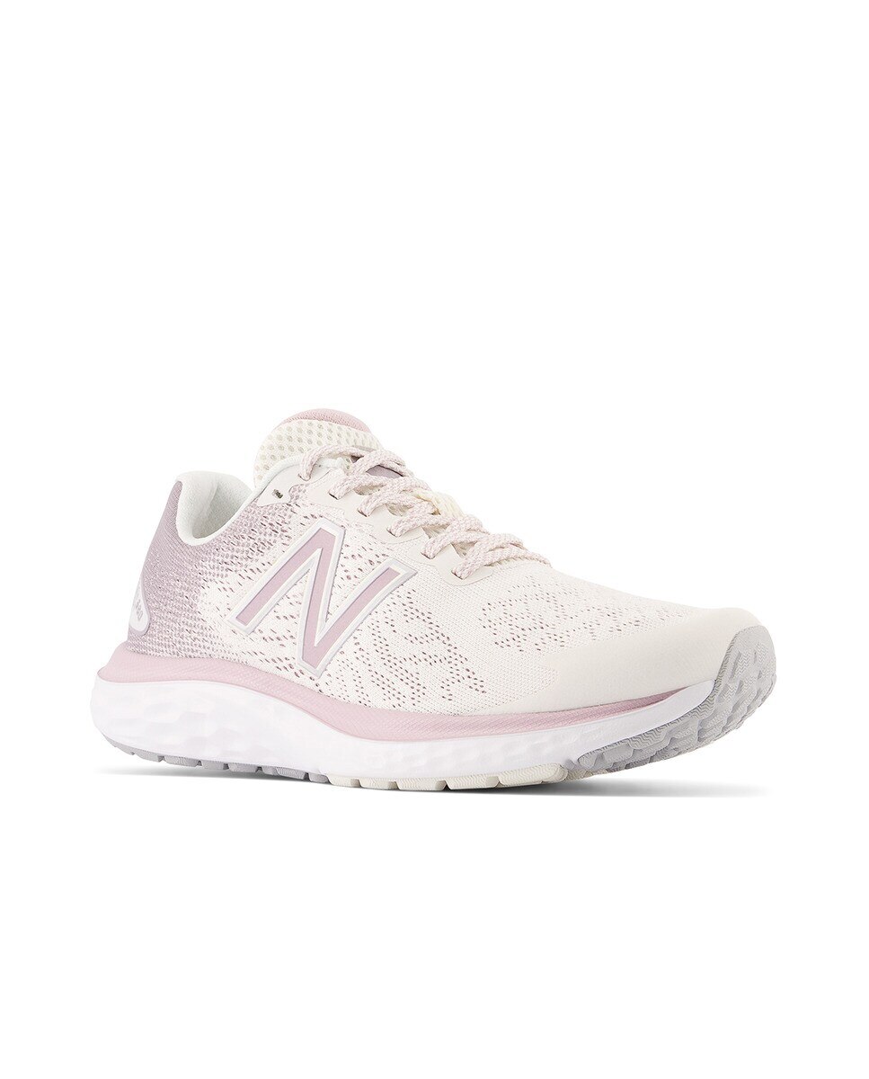 Sapatilhas de Running de Mulher Fresh Foam 680 v7 Branco / Rosa-2