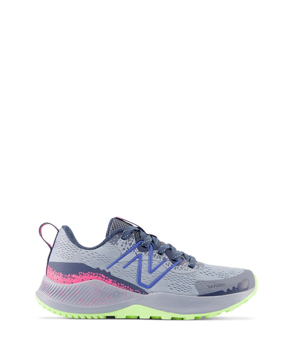 Sapatilhas de Running de Criança DynaSoft Nitrel v5 Cinzento / Rosa-1