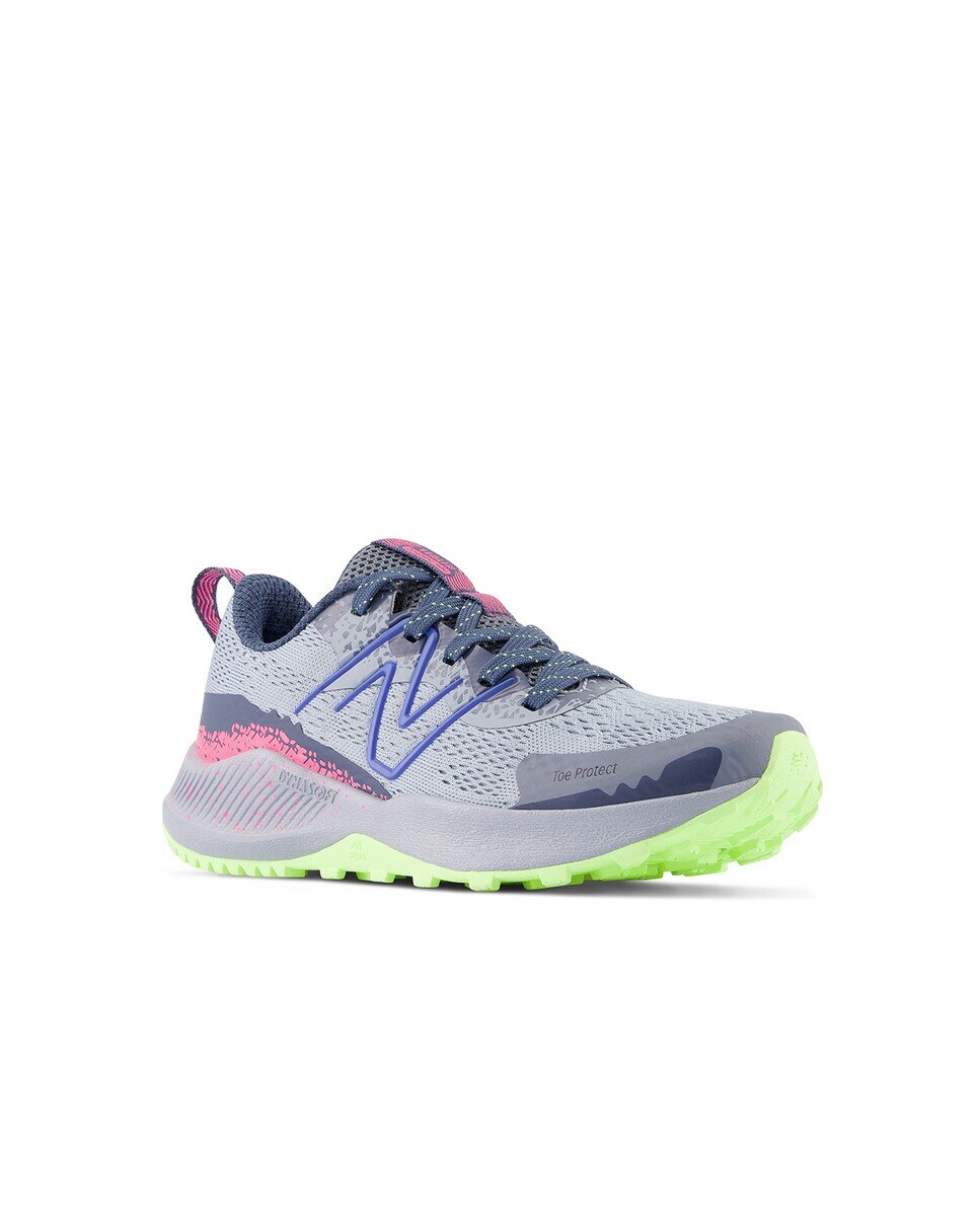 Sapatilhas de Running de Criança DynaSoft Nitrel v5 Cinzento / Rosa-2