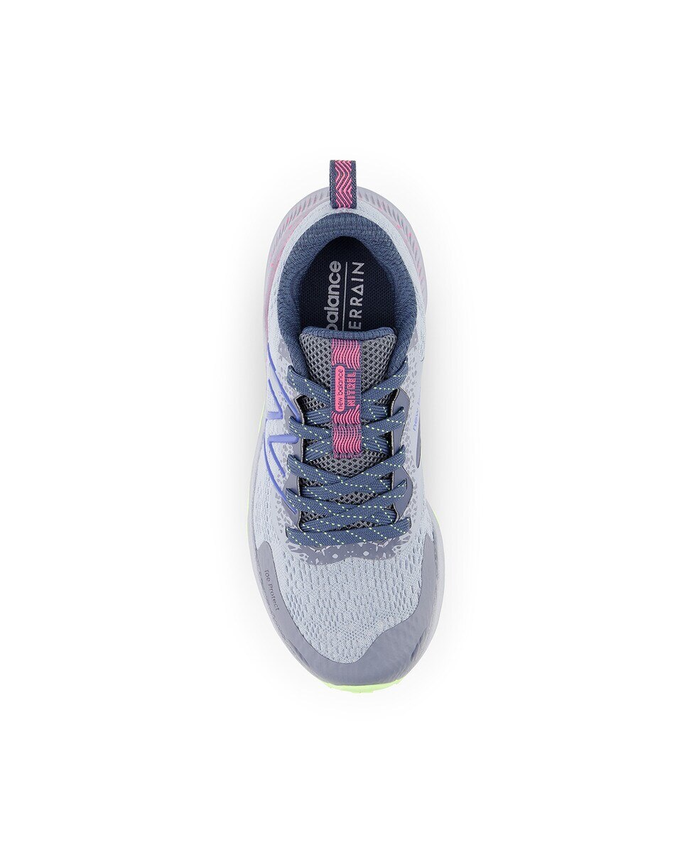 Sapatilhas de Running de Criança DynaSoft Nitrel v5 Cinzento / Rosa-3