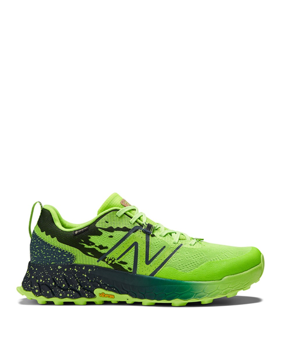 Sapatilhas de Trail Running de Homem Fresh Foam X Hierro v7 Gore-Tex Verde / Preto-1