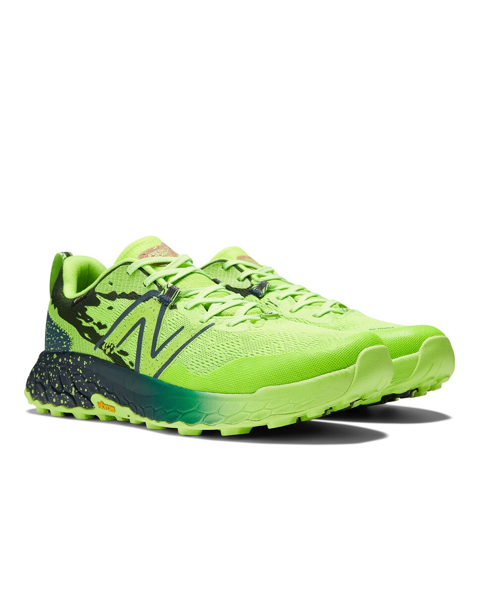 Sapatilhas de Trail Running de Homem Fresh Foam X Hierro v7 Gore-Tex Verde / Preto-2