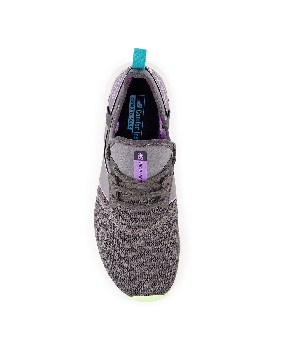 Sapatilhas de Fitness/Cross Training de Mulher NB Nergize Sport Cinzento / Roxo-3