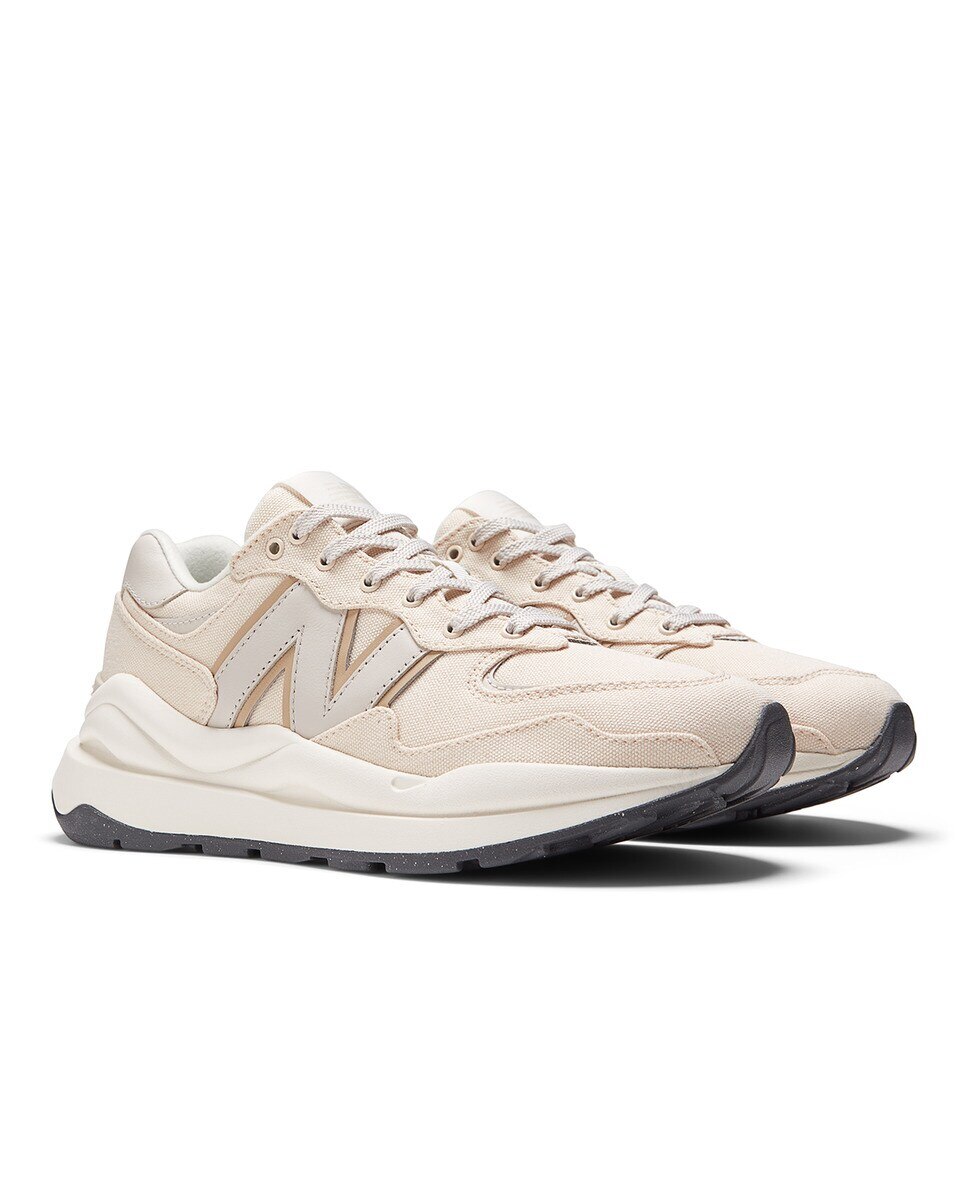 Sapatilhas Casual de Mulher 57/40 v1 Plant Dye Cru-2