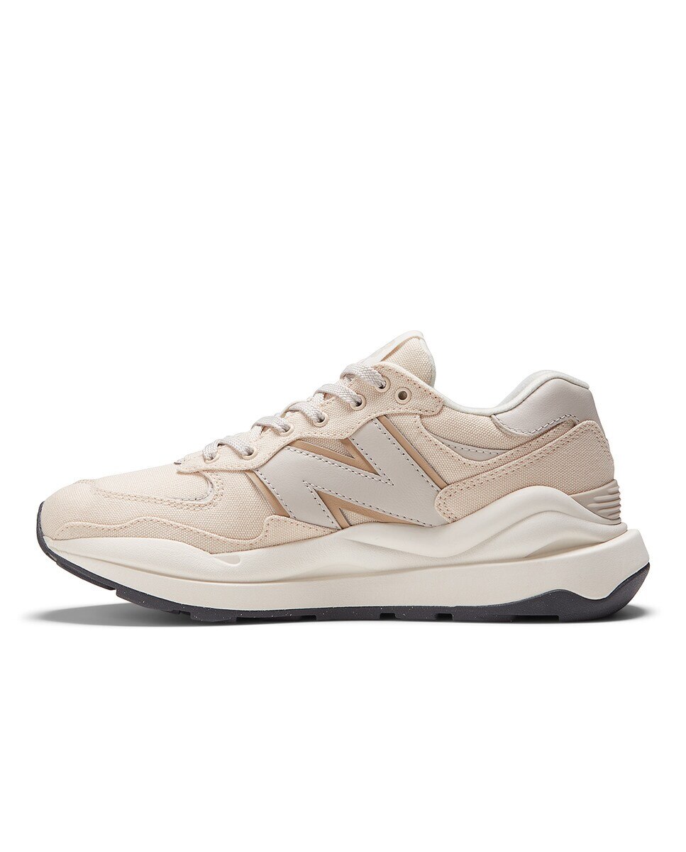 Sapatilhas Casual de Mulher 57/40 v1 Plant Dye Cru-4