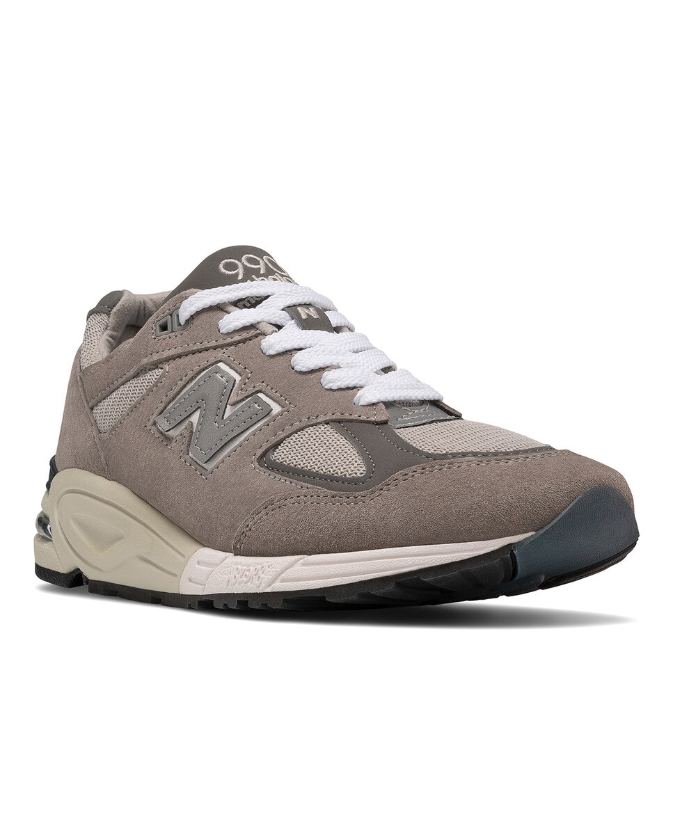 Sapatilhas Casual de Homem Made in USA 990 Core Classic Cinzento-2